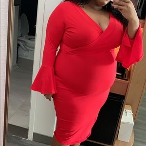 Rebdolls long sleeve dress